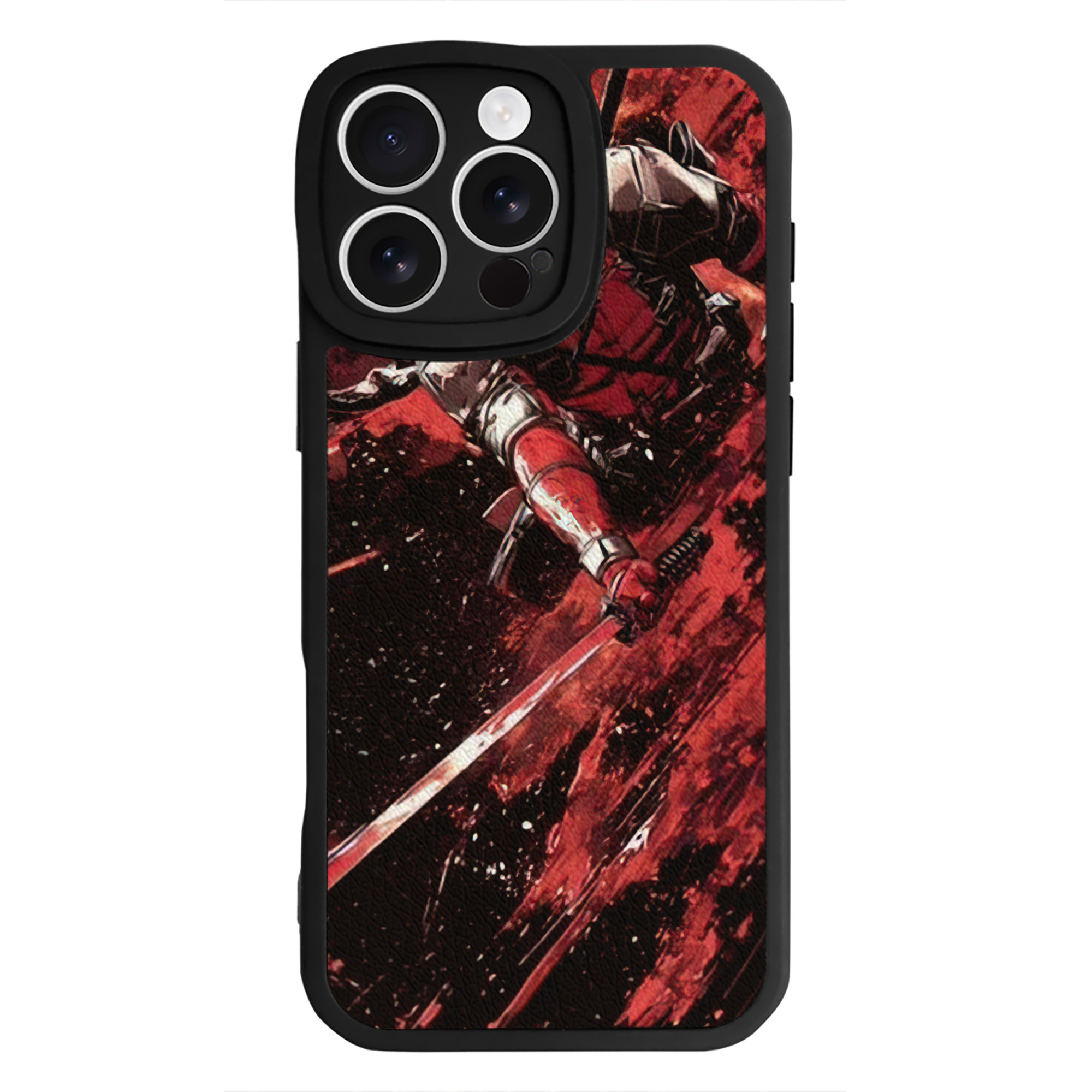 （画像用） Deadpool デッドプール 【iPhone 16シリーズ対応】シリコンスマホケース（レザー調） 材質：シリコン
